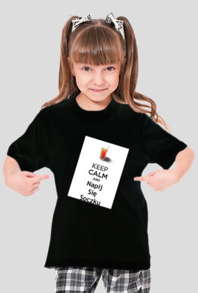 "Keep Calm" koszulka dziecięca