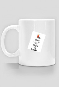 "Keep Calm" kubek biały