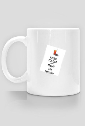 "Keep Calm" kubek biały