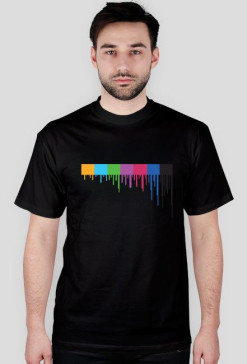 T-Shirt Ściek 1 Czarny