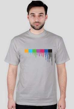 T-Shirt Ściek 1 Szary