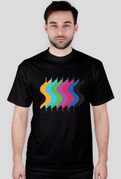 T-Shirt Fale Czarny