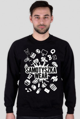 BLUZA - SAMOTYSZKA WEAR [CZARNA]