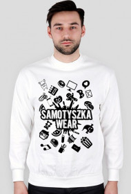 BLUZA - SAMOTYSZKA WEAR [BIAŁA]