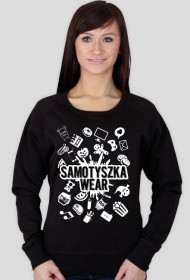 BLUZA - SAMOTYSZKA WEAR [CZARNA]