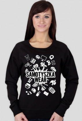 BLUZA - SAMOTYSZKA WEAR [CZARNA]