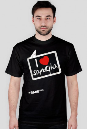 I ❤ SAMOTYHA [CZARNA]