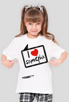 I ❤ SAMOTYHA [BIAŁA]