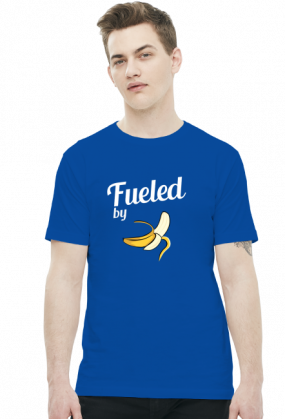 T-shirt biegacza. Fueled by bananas.