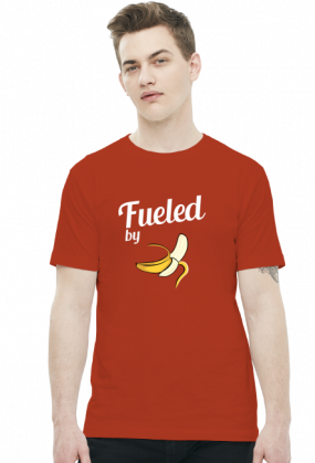 T-shirt biegacza. Fueled by bananas.