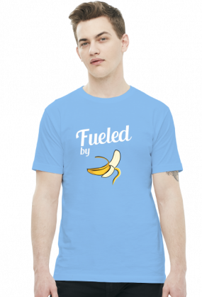 T-shirt biegacza. Fueled by bananas.