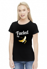 T-shirt biegaczki. Fueled by bananas.