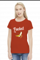T-shirt biegaczki. Fueled by bananas.