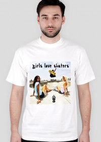 T-Shirt Girls Love Skaters