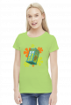 GeekWear - Tardis, Doctor Who, Scooby Doo, Mystery Machine -koszulka damska