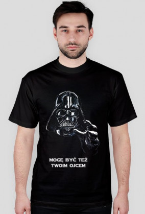 T-shirt czarny - VADER