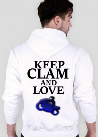 Keep Clame And Love Motorcycle