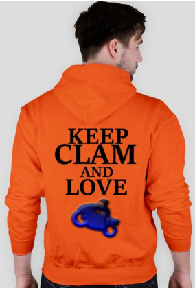 Keep Clame And Love Motorcycle