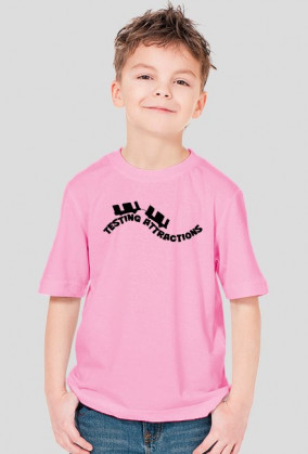 T-Shirt Chłopięcy Testing Attractions