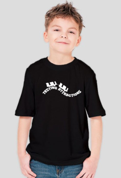 T-Shirt Chłopięcy Testing Attractions