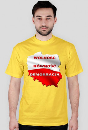 Wolność, równość demokracja - kolor