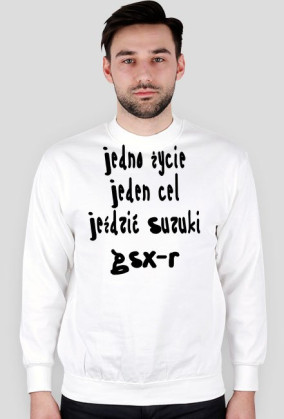 Bluza bez kaptura -Cel