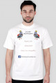Koszulka GOŁOMP ARYSTOKRATA "I" WHITE MĘSKA