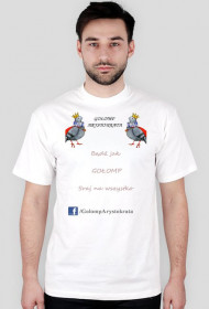 Koszulka GOŁOMP ARYSTOKRATA "I" WHITE MĘSKA