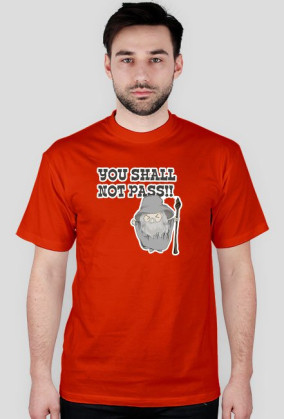 you shall not pas red