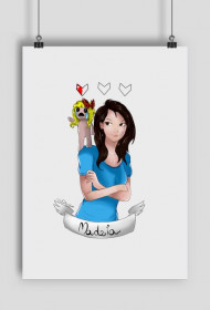 Plakat Madzia&The Binding of Isaac