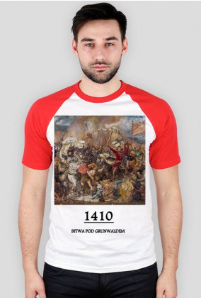 Koszulka męska patriotyczna Bitwa pod Grunwaldem - OPS #1