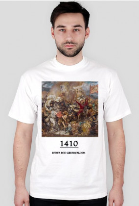 Koszulka męska patriotyczna Bitwa pod Grunwaldem - OPS #2