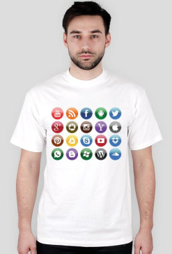 Koszulka social-media