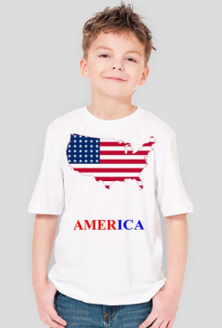 T-Shirt AMERICA White