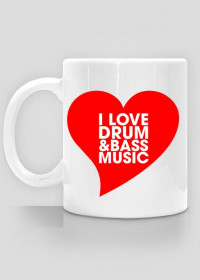 Kubek I Love Drum & Bass Music Vol. 2