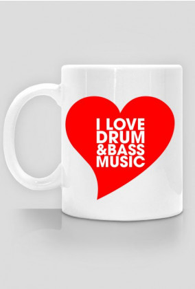 Kubek I Love Drum & Bass Music Vol. 2