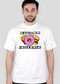 Koszulka "Kocham jedzenie v1"