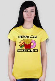 Koszulka "Kocham jedzenie v2"