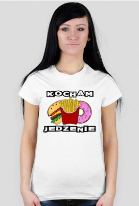 Koszulka "Kocham jedzenie v2"