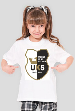 t-shirt dziecięcy duże logo