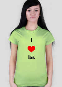 I love las1 - D zielona
