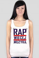 T-Shirt White - Rap To Więcej Niż Muzyka - (Female)