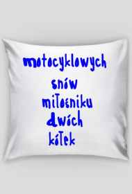 poduszka moto-śpiocha