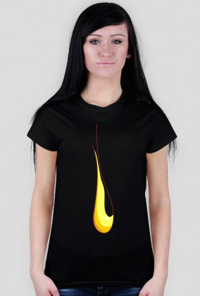 Kropla Arganu. Prosty T-Shirt damski