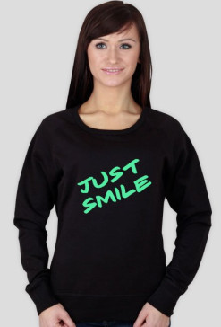 Bluza damska "JUST SMILE"
