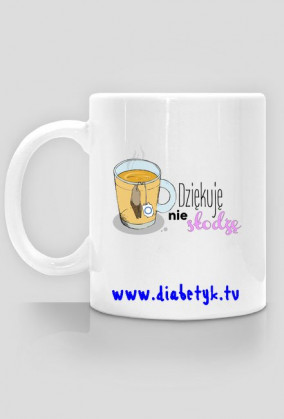 Kubek na herbatę bez cukru!