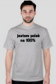 Koszulka "jestem polak na 100%"