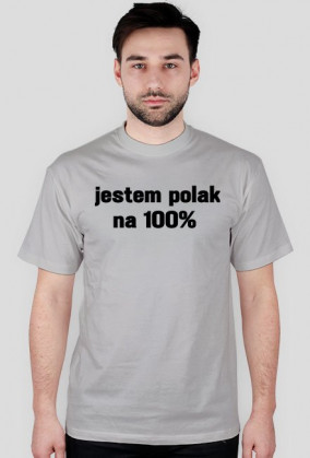 Koszulka "jestem polak na 100%"