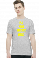 Koszulka Męska - Pij Piwo Będziesz Wielki [żółty napis]