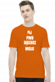 Koszulka Męska - Pij Piwo Będziesz Wielki [biały napis]